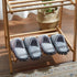 2 Pairs Microfiber Cleaning Mop Slippers for Floor Cleaning House Mop Shoes Men and Women Washable Unisex Dusting Slippers Dirt Cleaning Tool Supp...