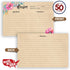 Double Sided Recipe Cards 4x6 Inch, Set of 50 Thick Cardstock Recipe Cards with Lines, Easy To Write On Smooth Surface, Line Printed, Large Writin...
