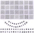 XIMISHOP 1400pcs Round Letter Beads for Jewelry Making,31 Style White A-Z Alphabet Acrylic Beads Kits Heart Beads for Bracelets Making (4 * 7mm)...