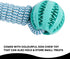 Black Rhino Tetherball set for Dogs - Heavy Duty Outdoor Dog Toy - Interactive Dog Rope Ball for Playground...