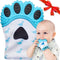 ® Teething Mitten | The Original Teething Paw | Safe Silicone Teething Toy or Teething Ring Provides Self-Soothing Teething Relief | Dino Blue Tee...