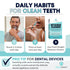 Retainer Cleaner, Denture Cleaner (120 Tablets) Removes Cloudiness, Brightens and Freshens Clear Aligners, Retainers, Night Guards, Mouth Guards, ...