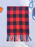 Wander Agio Winter Kids Scarf Warm Shawls Scarves Parent-child Scarf Womens Plaid Scarfs Small...