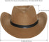 Unisex Straw Cowboy Hats for Women and Men Western Beach Cowboy Sun Hat Wide Brim Cap for Beach, Halloween, Partie...