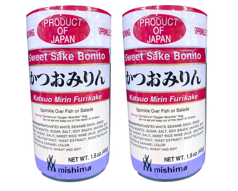 Mishima Katsuo Mirin Furikake Seasoning, 1.50z (Pack of 2)...