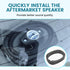 6X9 Universal Plastic Vehicle Speaker Spacer Ring Adapter, 6x9 Inch Car Speaker Spacer Mounting Bracket Adapter Refit Audio Speaker Mat, 1 Pair...