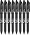 PILOT FriXion Ball Erasable & Refillable Gel Ink Stick Pens, Fine Point, Black Ink, 8-Pack...