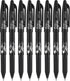 PILOT FriXion Ball Erasable & Refillable Gel Ink Stick Pens, Fine Point, Black Ink, 8-Pack...