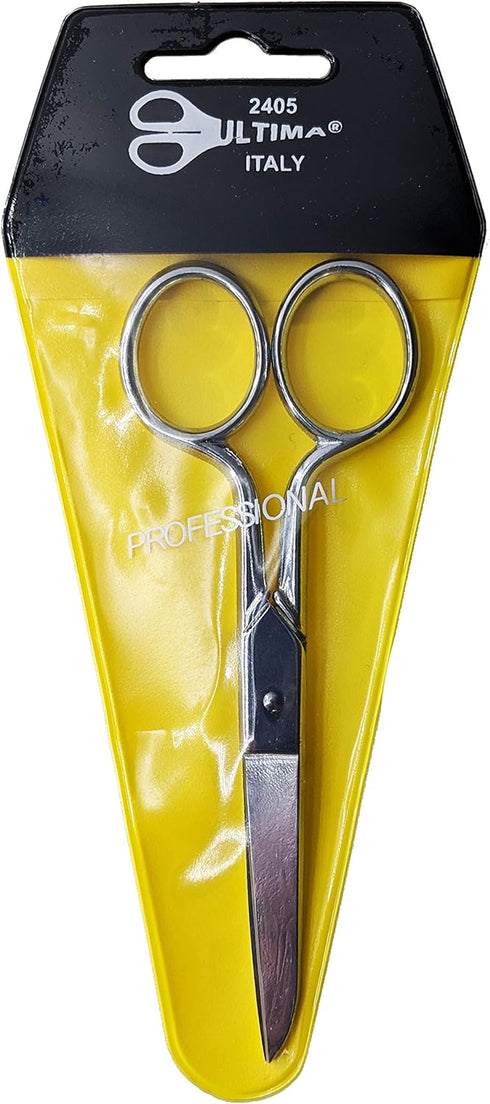 Ultima 5 Inch Dress Maker Scissors – Drop Forged Carbon Steel Dressmaker’s Sheers, Chrome Plated with Straight Handles, Made in Italy...