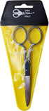 Ultima 5 Inch Dress Maker Scissors – Drop Forged Carbon Steel Dressmaker’s Sheers, Chrome Plated with Straight Handles, Made in Italy...