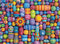 Ravensburger Color Your World Series: Happy Beads 500 Piece Jigsaw Puzzle for Adults - 80695 - Handcrafted Tooling, Made in Germany, Every Piece F...