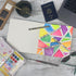Handbook Watercolor Journal, 8.25"x5.25" Large Portrait, 95lb/200gsm Cold Press Paper, Travelogue, Natural European Linen Cover...