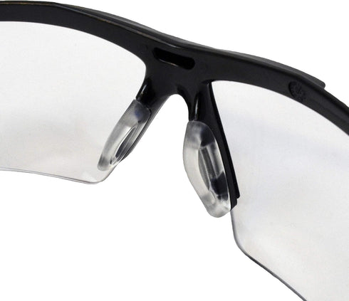 DEWALT Spector In-Viz Bifocal Safety Glass - Black/Yellow Frame - Clear Lens...