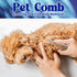 6 PCS Grooming Kit for Dogs Cats Comb Deshedding Dog Brush Pet Knot Opener Cleaning Slicker Brush Nail Clipper Toothbrush Pet Hair Removal Tool Wa...