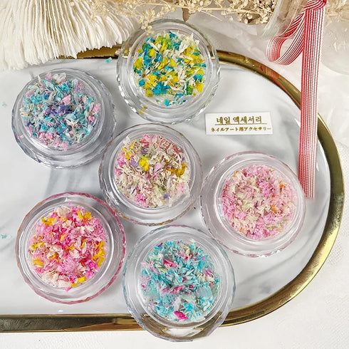 3 Boxes Mini Dry Flowers Tiny Dried Flowers Resin Fillers Pressed Flowers Mini Flower for Nails Crafts DIY Resin Mold Jewelry Making Nail Art Deco...