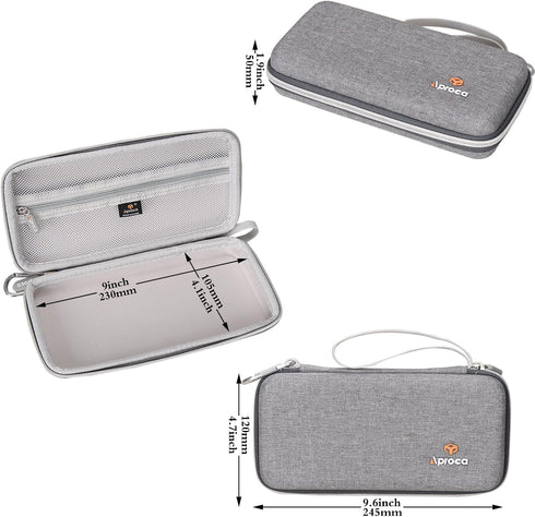 Aproca Hard Travel Storage Protective Case, for MUSICOZY Sleep Headphones Headband Sleeping Headphones Sleep Eye Mask......