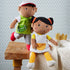 HABA Snug Up Soft Doll Jada 11.5" with Black Hair - Machine Washable...