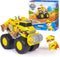 Paw Patrol: Rescue Wheels Rubble’s Bulldozer, Toy Truck with Vehicle Transformation and Collectible Action Figure, Kids Toys for Boys & Girls Ages...