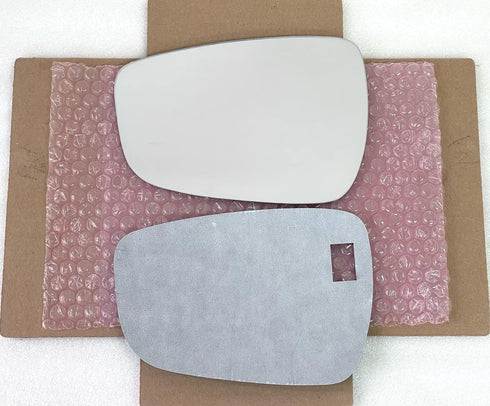 New Replacement Mirror Glass with Full Size Adhesive for Hyundai Elantra Sedan - Veloster - Accent Driver Side View Left LH...
