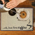 Coffee Bar Mat Coffee Bar Mats for Countertop, Coffee Maker Mat Coffee Bar Mat Spill Mat Coffee Machine Mat, Coffee Bar Accessories Supplies for C...
