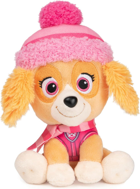 GUND PAW Patrol Holiday Winter Skye in Scarf and Hat, Officially Licensed Plush Toy for Ages 1 and Up, 6”...