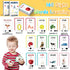 Talking Flash Cards for Toddlers 1-3 2-4, Learning Toys for 1-6 Year Old Boys and Girls,Autism Pocket Speech Therapy, Educational Montessori Toys ...
