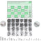 Flat Head Self Tapping Screws 1320Pcs Small Screws 304 Stainless Steel M1/1.2/1.4/1.7/2/2.2 Tiny Countersunk Cross Drive Head Electronic Screw 24 ...