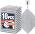 Navona 10 Pcs New Upgrade Steel Wire Dishcloth,Double-Layer Steel Wire Cleaning Cloth,Powerful Cleaning Non-Scratch Wire Dishcloth Rag for Cookwar...