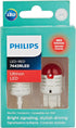 Philips Automotive Lighting 7443RLED Ultinon LED Replacement Bulb for Stop and Tail Lights, Bright Red, 2 Pack...
