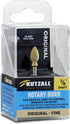 Kutzall Original Flame Rotary Burr, 1?8" Shaft, Fine - Woodworking Attachment for Dremel, Foredom, DeWalt, Milwaukee. Abrasive Tungsten Carbide, 1...