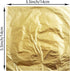 Gold Leaf Sheets for Arts, Painting, Gilding Crafting, Decoration, 5.5 by 5.5 Inches Imitation Gold Foil Sheets 100pcs...