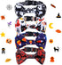 4 Pcs Halloween Dog Collar with Bow Tie Adjustable Basic Dog Collars Soft Comfortable Halloween Dog Cat Collar with Plastic Buckle for Puppy Small...
