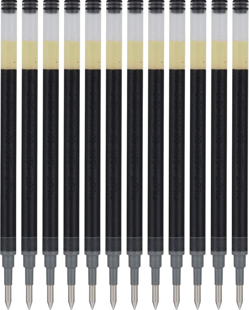 PILOT Pen G2 Gel Ink Refills For Rolling Ball Pens, Extra Fine Point, 0.5mm, Black Ink, 12-Pack...