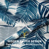 ZIMASILK 100% Pure Mulberry Silk Pillowcase for Hair and Skin Health,Both Sides 19 Momme Silk Floral Print,1pc(Queen 20''x30'',Blue Leaves)...
