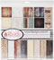 Reminisce EAV-800 Wood Backgrounds Scrapbook Collection Kit...