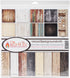 Reminisce EAV-800 Wood Backgrounds Scrapbook Collection Kit...