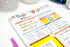 bloom daily planners Daily Planning System Tear Off to-Do Pad - Undated Checklist Notepad Organizer with Perforated Sheets - 6" x 9" (Floral Dots)...