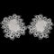 Silver Gray European Lace and Antique Fabric Placemats, Doilies (12Wx18L Set of 2)...