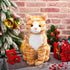 13 Inch Cat Plush Toy Realistic Cat Stuffed Animal Soft Cute Kitten Plush Toy Gifts for Home Decor Birthday Valentine's Day Party Favors Supplies(...