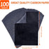 PSLER 100 Sheets Carbon Paper Sheets, Carbon Transfer Paper with 3PCS Embossing Stylus for DIY Woodworking, Paper, Canvas and Other Art Craft Surf...