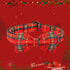 Lionheart glory Christmas Dog Bow Collar Plaid Bow Dog Collar Girl or Boy Dog Bow Tie Collar Pet Gift Adjustable Dog Collar for Small Dog...