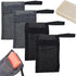 4 Pack Exfoliating Soap Bag, Shower Soap Saver Bags Saver Mesh Bar Scented Soap Lather Pouch, Soap Storage Bag, Body Scrubber Rough Sponge Exfolia...