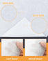 PLANTIONAL Medium Weight White Iron-On Non-Woven Fusible Interfacing: 39 x 72 inch Medium Weight Non-Woven Interfacing Iron On Polyester Single-Si...