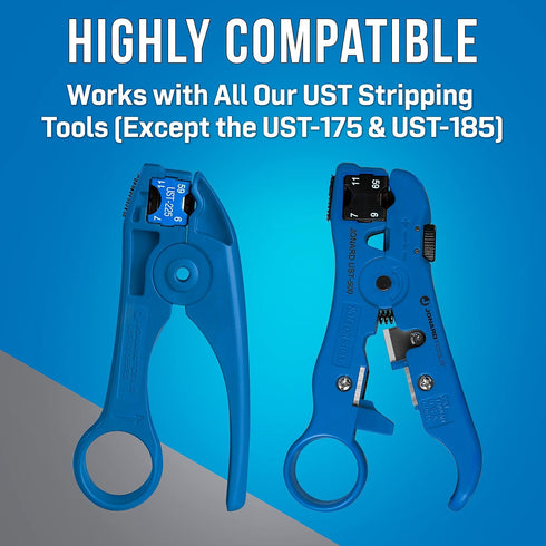 Jonard Tools UST-225 Coaxial Cable Stripper Tool with Blade Stop...