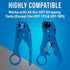 Jonard Tools UST-225 Coaxial Cable Stripper Tool with Blade Stop...