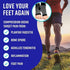 Bitly Plantar Fasciitis Socks for Women & Men - Best Foot & Ankle Compression Sleeve, Brace for Everyday Use - Provides Arch Support & Heel Pain R...