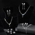 12 Pcs Y2k Necklace Jewelry Set Y2k Star Moonstone Accessories Irregular Pendant Earrings Dangling Silver Y2k Rings Aesthetic Crystal Jewelry Gift...