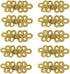 10 Pairs Chinese Knots Frog Buttons Closure Knots Sewing Buttons Fasteners for Cheongsam Tang Suit Scarf Cardigan Sweater Cloak Coats Costumes Out...