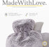 Hot Water Bottle with Soft Cover - 1.8L Large - Classic Hot Water Bag for Pain Relief, Neck and Shoulders, Feet Warmer, Menstrual Cramps, Hot and ...