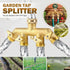 Heavy Duty Garden Faucet Splitter Hose Splitter (4-Way Brass)...